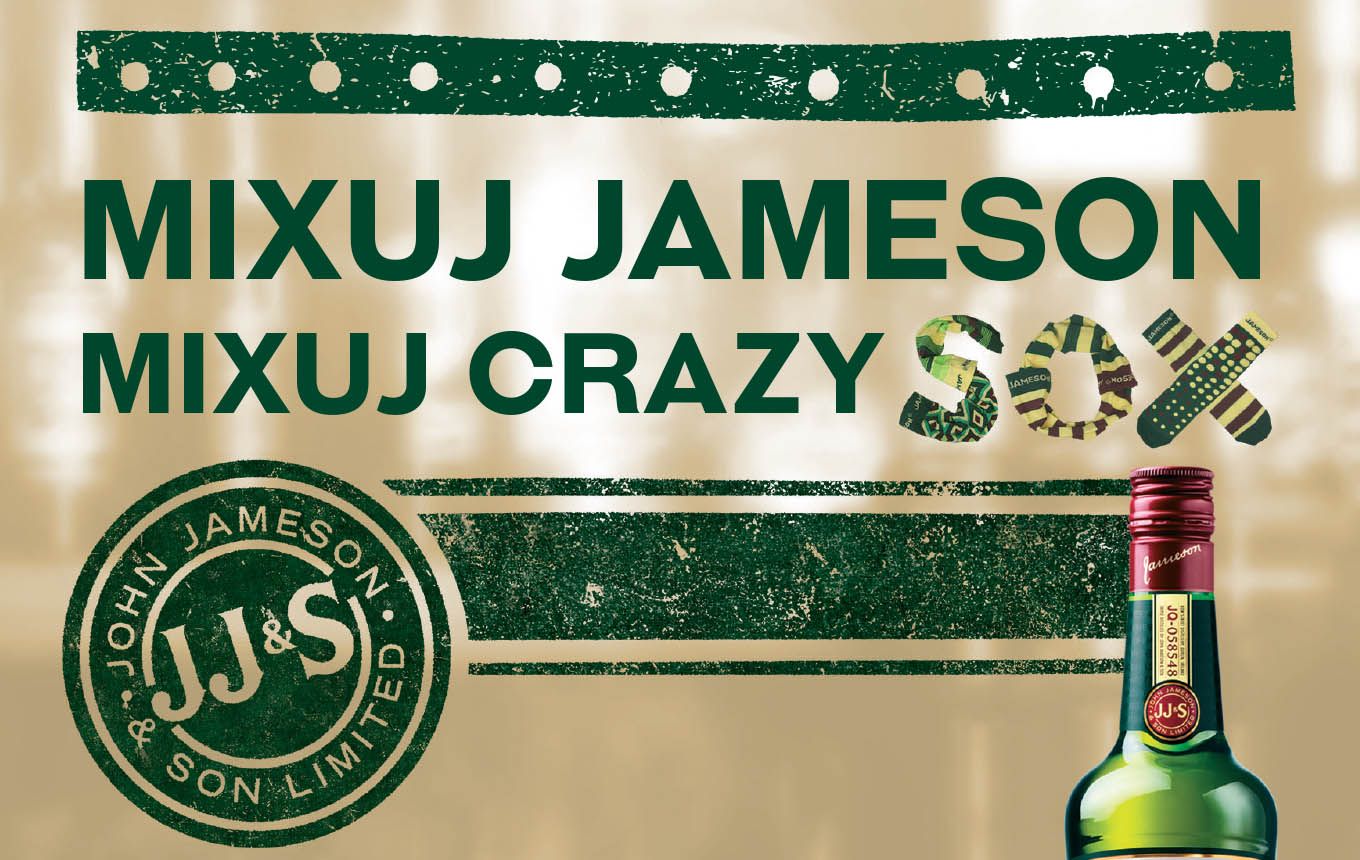 Jameson Crazy sox